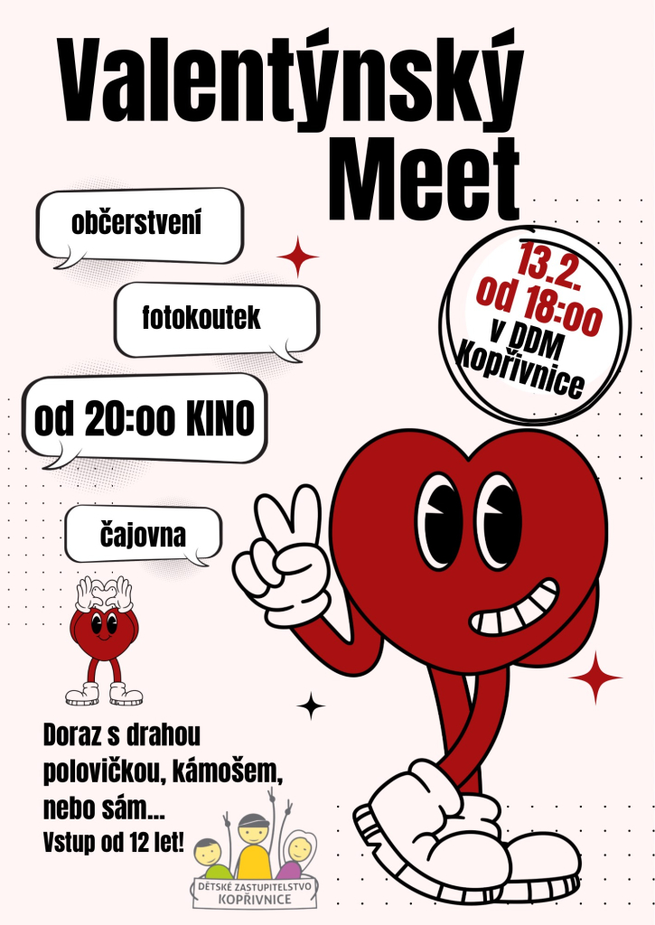 VALENTÝNSKÝ MEET s Dětským zastupitelstvem