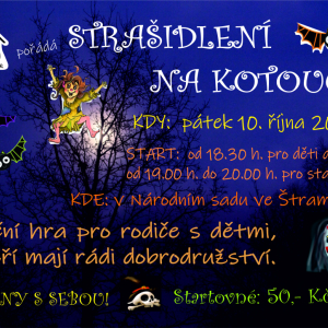 STRAŠIDLENÍ NA KOTOUČI