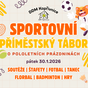 SPORTOVNÍ příměstský tábor