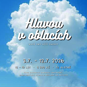 OUTDOOR CAMP 2026 Hlavou v oblacích