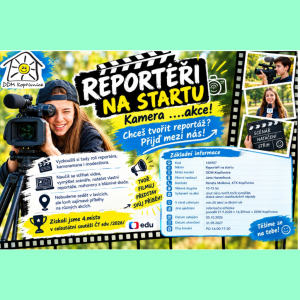 REPORTÉŘI NA STARTU hledají posily